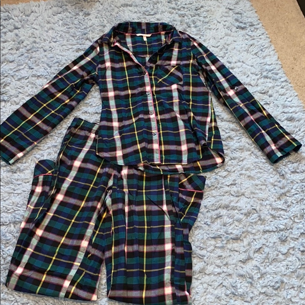 Plaid Pajama Set